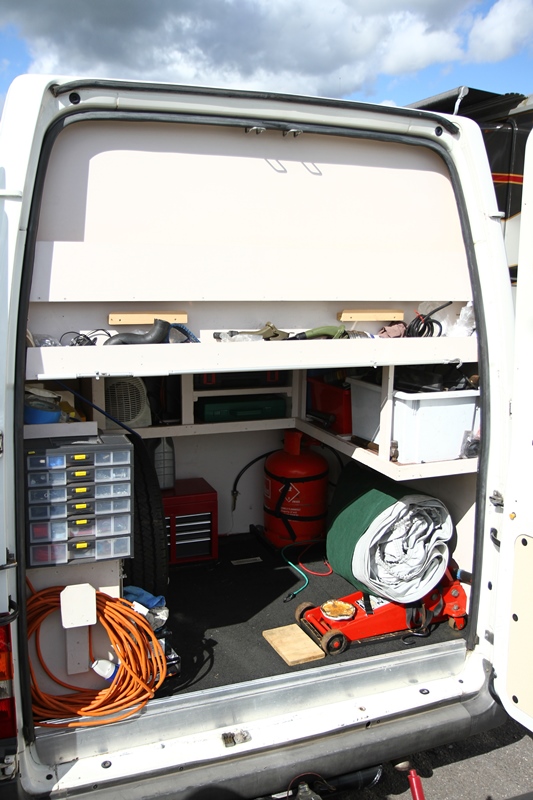 ford transit race van